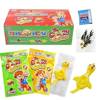 Взрывная карамель Канди Клаб Crazy Чикен 1г
