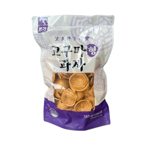 Krekery Bonga khrustyashchie v forme sladkogo kartofelya 180g
