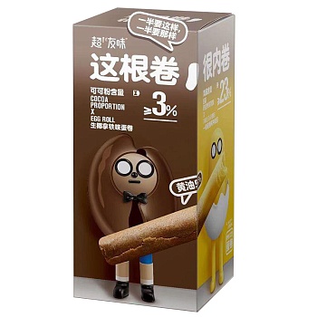 Хрустящие трубочки YoMan Egg Roll Шоколадные