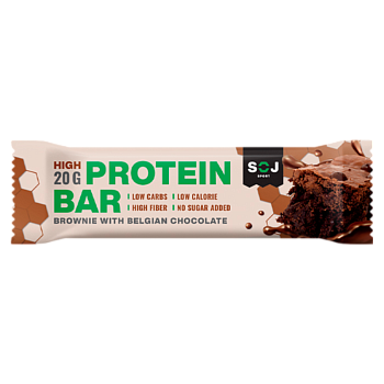 Протеиновый батончик Protein Bar с какао в молочном шоколаде 50г
