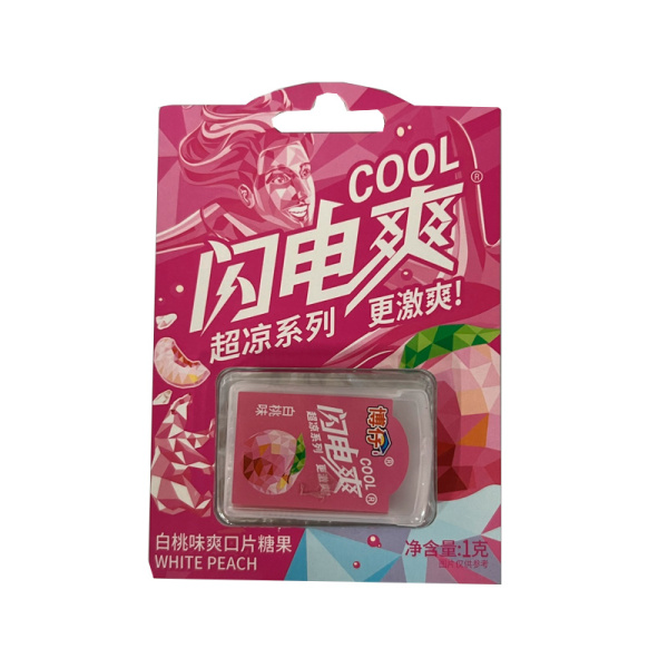 Plastinki myatnye Lightning Cool Persik 10g