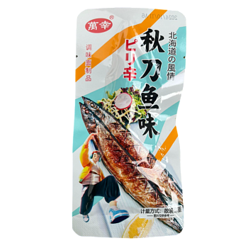 Продукт из соевой массы Sauty Flavor со вкусом сайры 85г