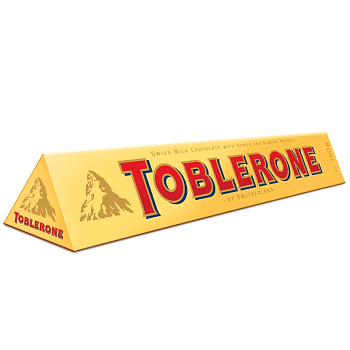 Шоколад Toblerone молочный с миндалем и медом 100г