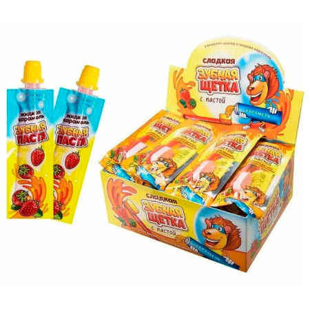 Sakharnoe drazhe Kandi master shchetka s pastoy 12g