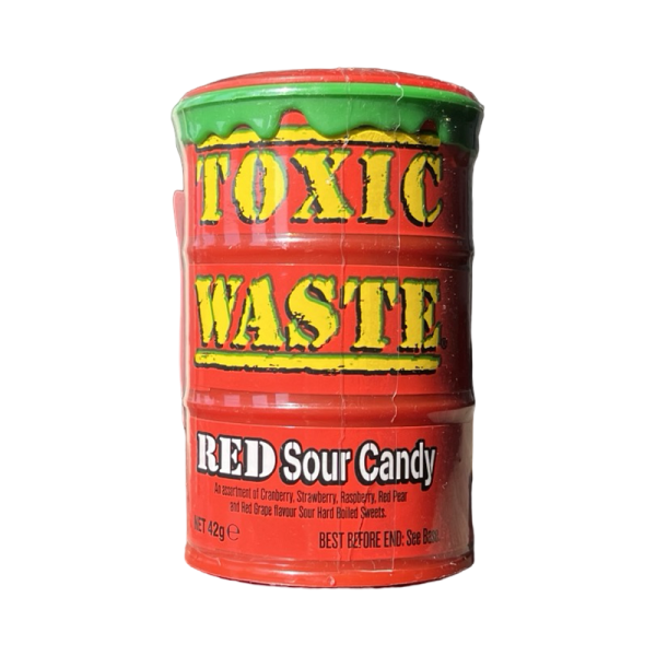 Ledentsy Toxic Waste kislye krasnaya bochka 42g