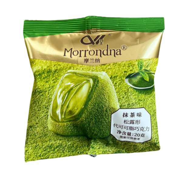 Konfety Morrondna shokoladnye so vkusom matcha 20g