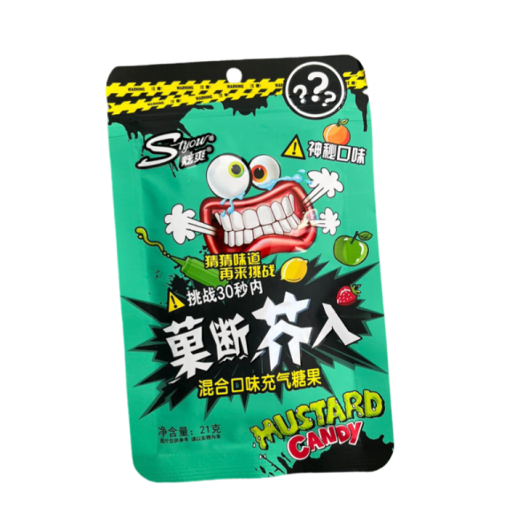 Konfety MustardCandy zhevatelnye 38g