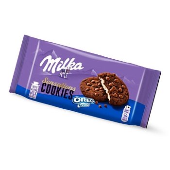 Печенье Milka Шоколадная Сенсация Орео 156г