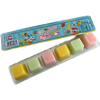 Пудинг Colorful Jelly Фруктовый вкус 100г