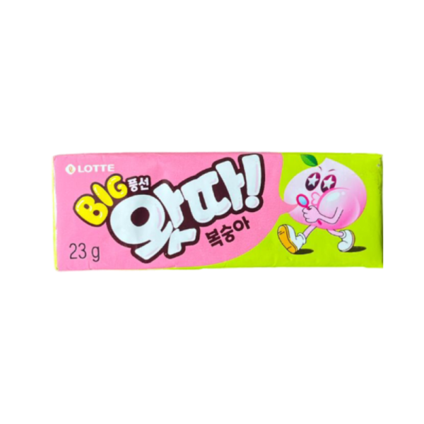 Zhevatelnaya rezinka Lotte Big Bubble Gum Persik 23g