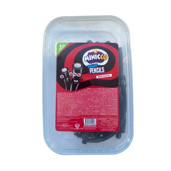 Marmelad v bankakh Miniccco Sour Pencil Black 200g