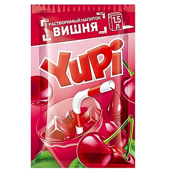Напиток растворимый Yupi вишня 12г
