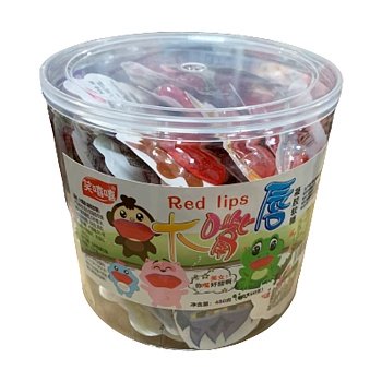 Конфеты жевательные Red Lips Фруктовые губы 8г