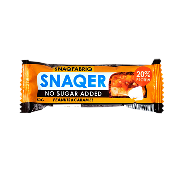 Батончик Snaq Fabriq Арахис и карамель 50г