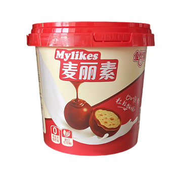 Хрустящие шарики Golden Monkey шоколадные красные 108г