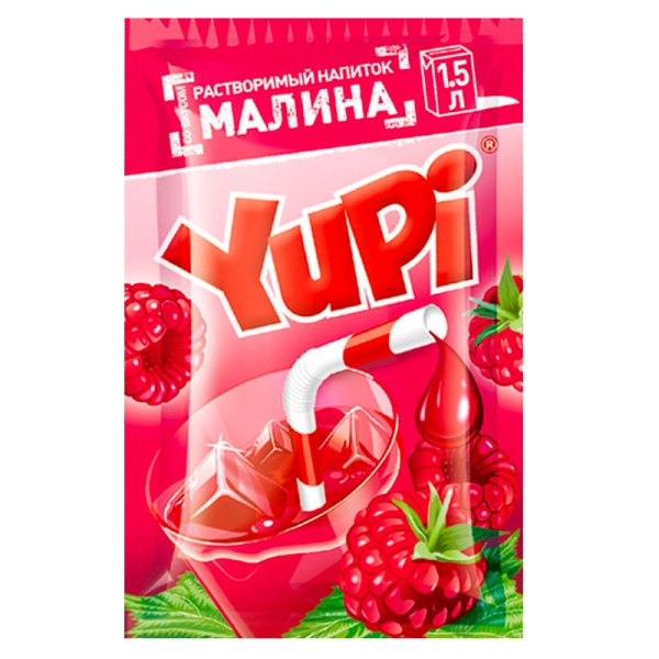 Napitok rastvorimyy Yupi malina 12g