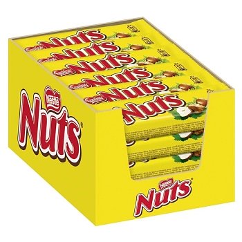 Шоколадный батончик Nestle Nuts 50г