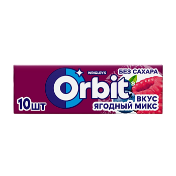 Жевательная резинка Orbit ягодный микс без сахара 14г