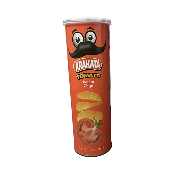 Чипсы  KRAKATA с томатным вкусом 100г