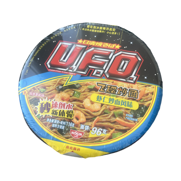 Lapsha bystrogo prigotovleniya Nissin UFO so vkusom  krevetki 116g