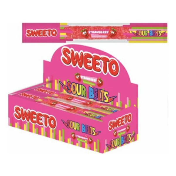 Marmelad Sweeto Belt Kislaya lenta klubnika 8g