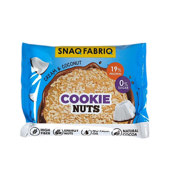Печенье Snaq Fabriq Сливочное с кокосом 35г