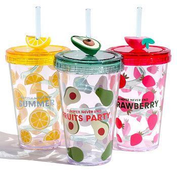 Стакан Snax Fruits AP1929 480мл