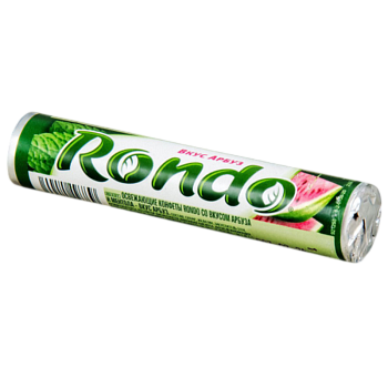 Конфеты Rondo освежающие арбуз и ментол 30г