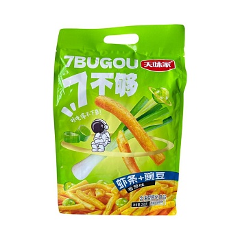 Чипсы Tianweijia со вкусом зеленого лука 260г