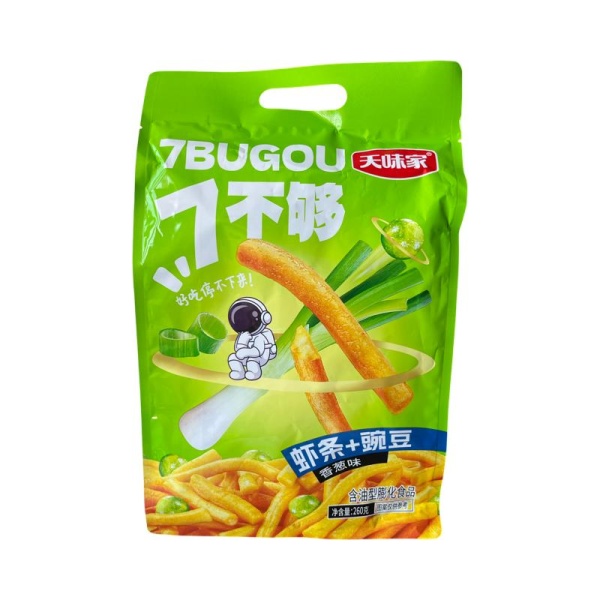 Chipsy Tianweijia so vkusom zelenogo luka 260g