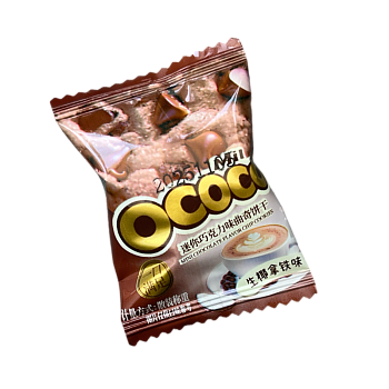 Печенье OCOCO со вкусом кокосового латте