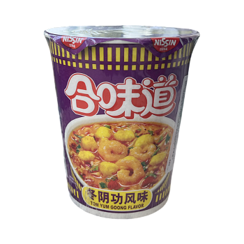 Лапша Nissin Spicy TomYum Goong том ям 74г