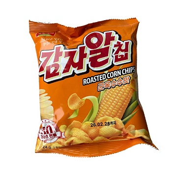 Чипсы Youngyang со вкусом жареной кукурузы 24г