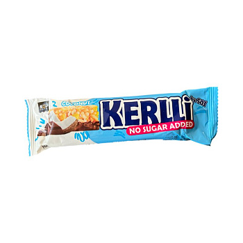 Злаковый батончик Kerlli с кокосом без добавления сахара 45г