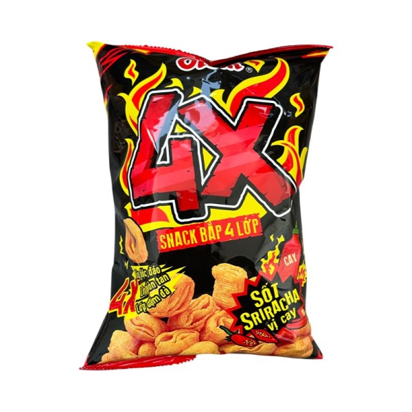 Chipsy Oishi so vkusom sousa shriracha 68g