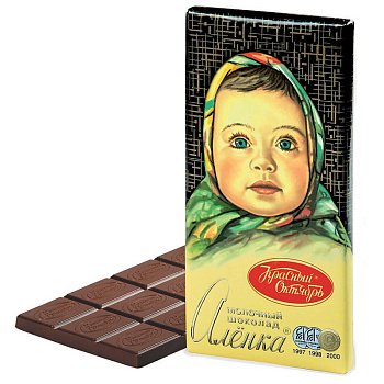 Шоколад Красный Октябрь Аленка 90г