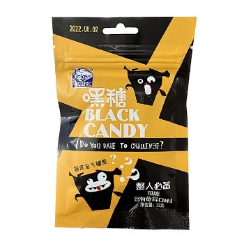 Конфеты жевательные Pinnon Black Candy вкусовой микс 22г