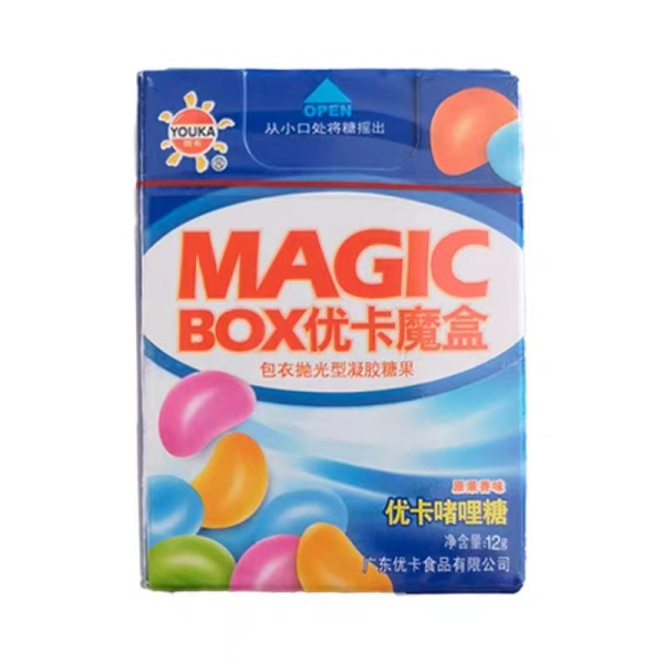 Zhevatelnye konfety Youka Magic Box 12g