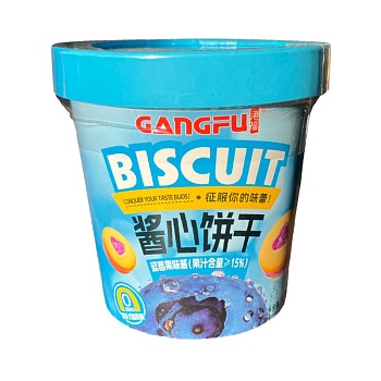 Печенье Gang-Fu со вкусом черники 50г