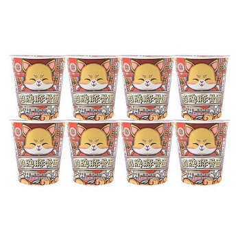 Лапша рамен Le Ramen Meow со вкусом свинины 65г