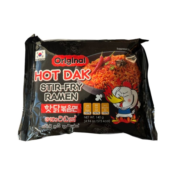 Lapsha MIGAWON Hot Dak zharenyy Ramen Originalnyy 140g