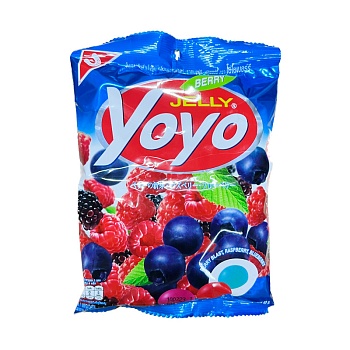 Конфеты желейные YoYo ягодный микс 80г