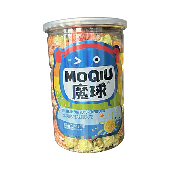 Попкорн MOQIU со вкусом фруктовой радуги 120г