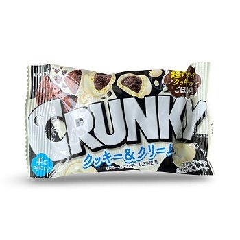 Драже Crunky шоколадное Печенье и сливки 37г