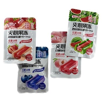 Конфеты жевательные Anhui Sandwich Jelly Фруктовые 22г