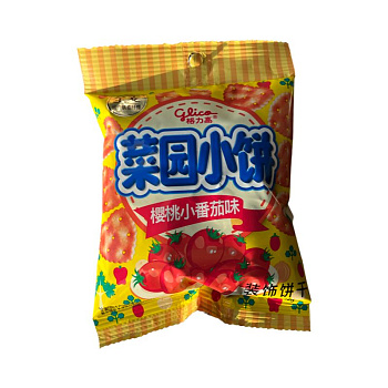 Печенье GLICO мини Крекеры со вкусом помидоров черри 40г