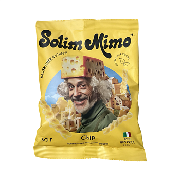 Снек Solim Mimo пшеничный со вкусом сыра 60г