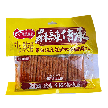 Соевое мясо Qizhiliangliang острые 82г