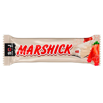 Батончик SOJ Marshick Клубникой в молочном шоколаде 30г