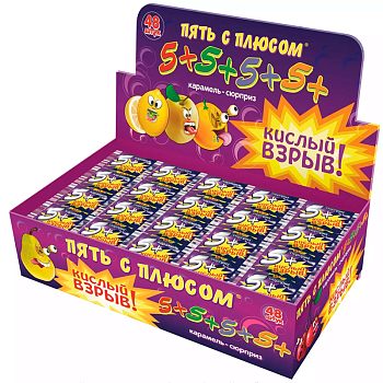 Карамель Сладкая сказка Кислая атака 5+
